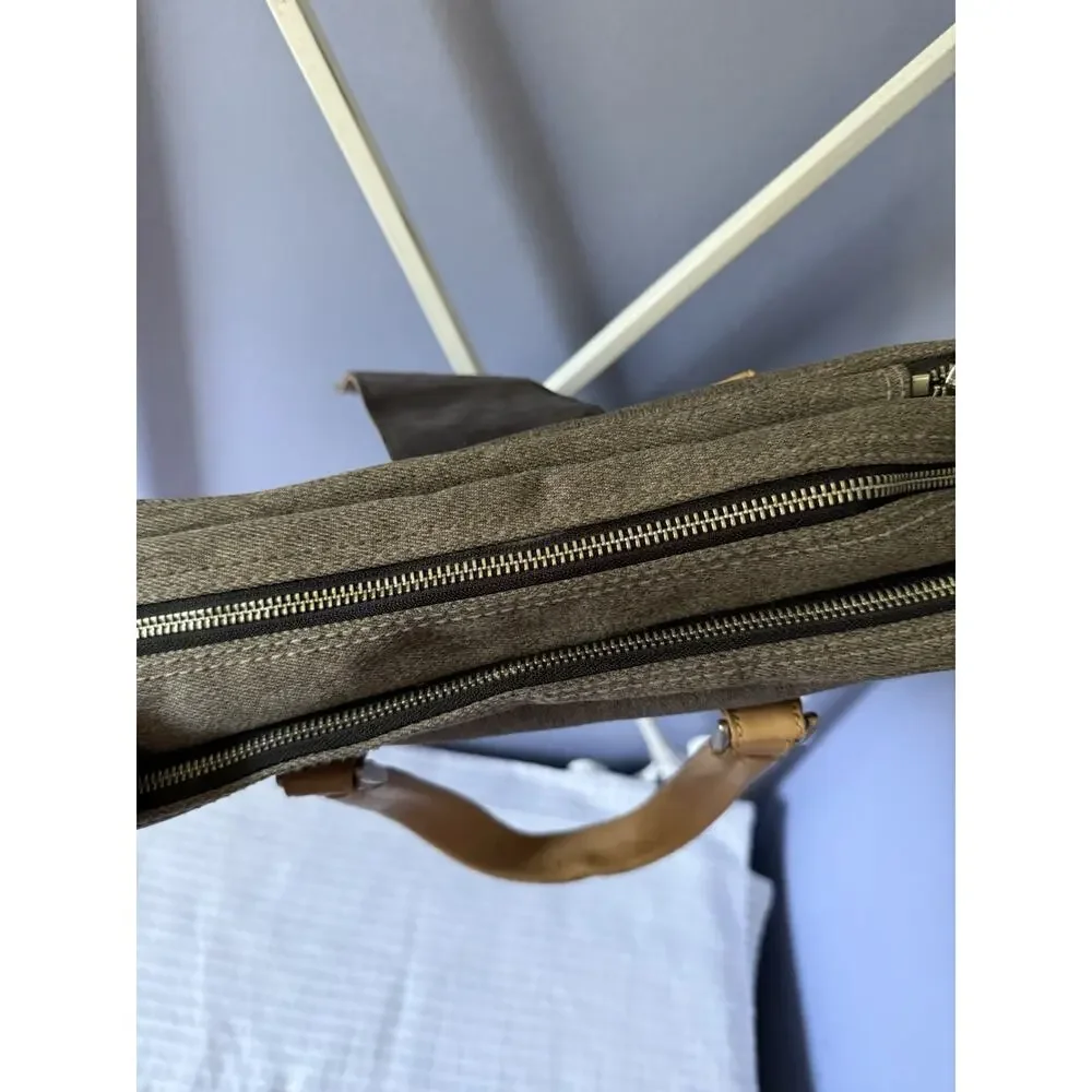 Venque Toronto Messenger Bag Grey University Academia